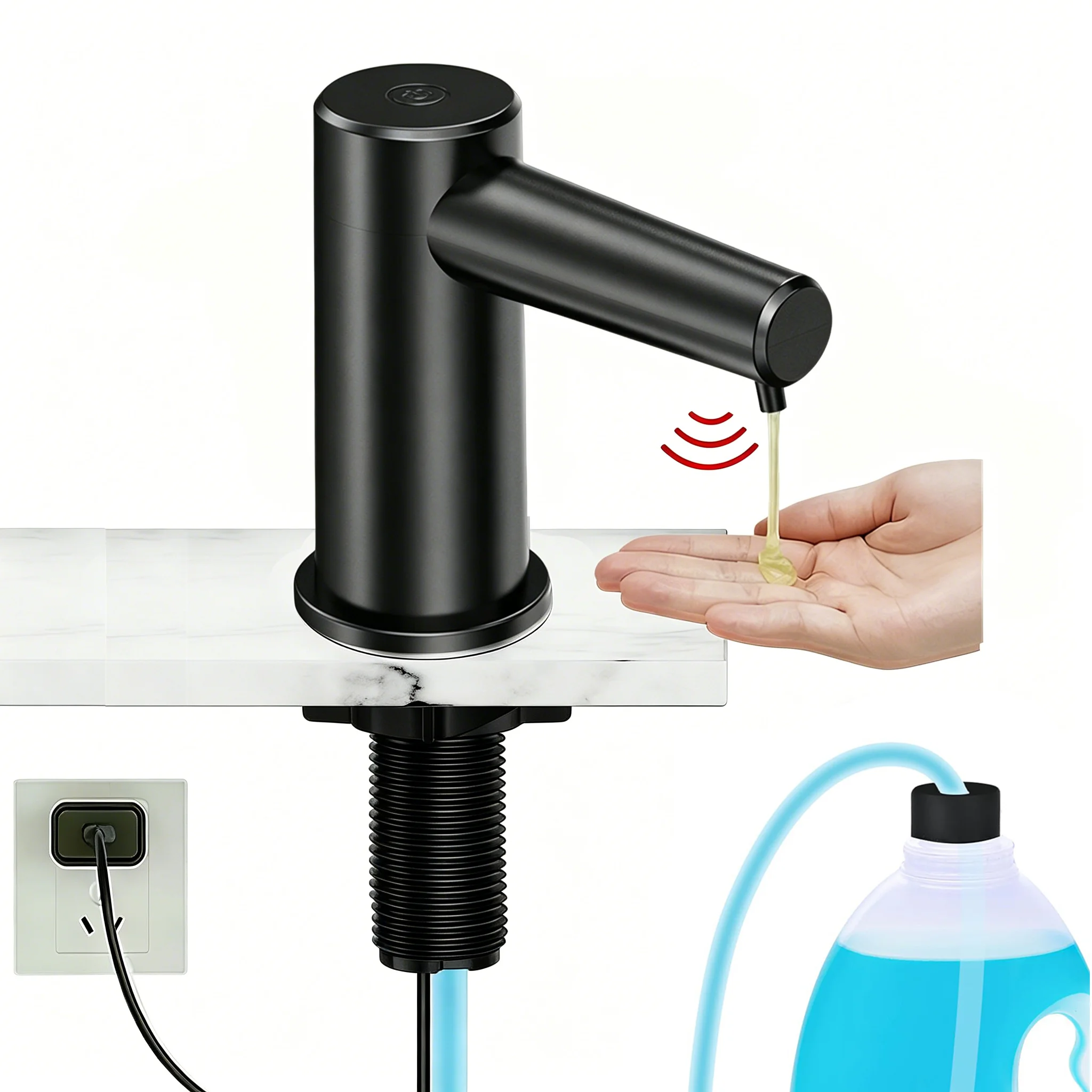 Distributeur automatique de sa - Automatic Soap Dispenser Kitchen Sink avis et prix